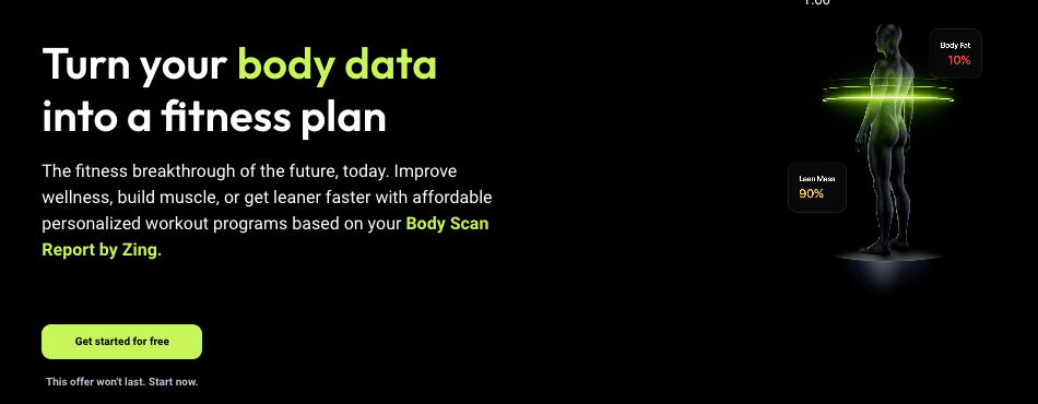 Body Scan by Zing reviews, Body Scan by Zing pricing and alternatives
