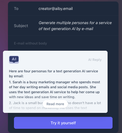 AIby.email reviews, AIby.email pricing and alternatives
