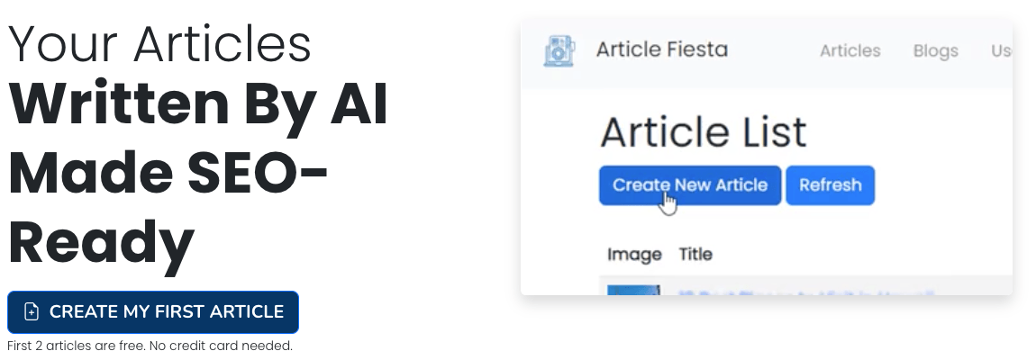 Article Fiesta reviews, Article Fiesta pricing and alternatives
