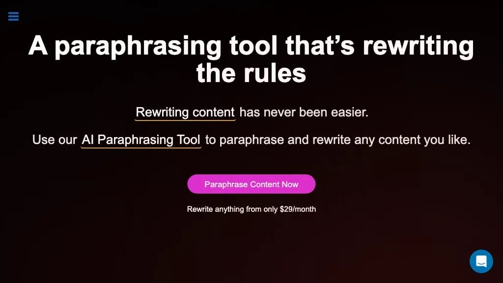 AI Paraphrasing Tool reviews, AI Paraphrasing Tool pricing and alternatives
