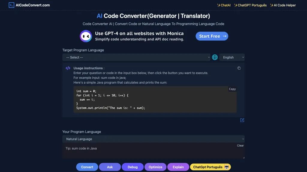 AICodeConvert reviews, AICodeConvert pricing and alternatives
