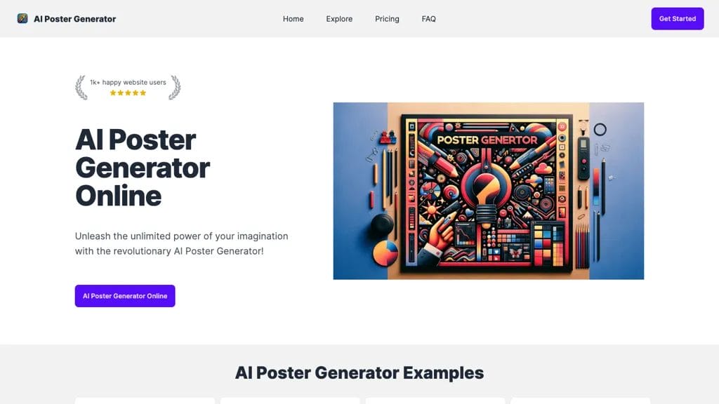 AIPosterGenerator reviews, AIPosterGenerator pricing and alternatives
