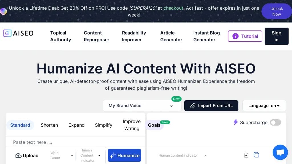 AISEO Humanizer reviews, AISEO Humanizer pricing and alternatives
