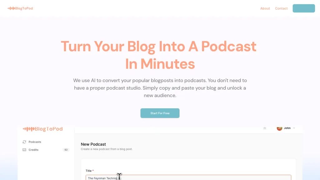Blogtopod reviews, Blogtopod pricing and alternatives
