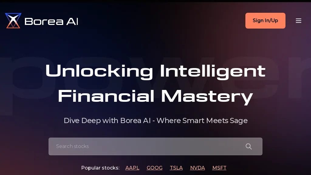 Borea AI reviews, Borea AI pricing and alternatives
