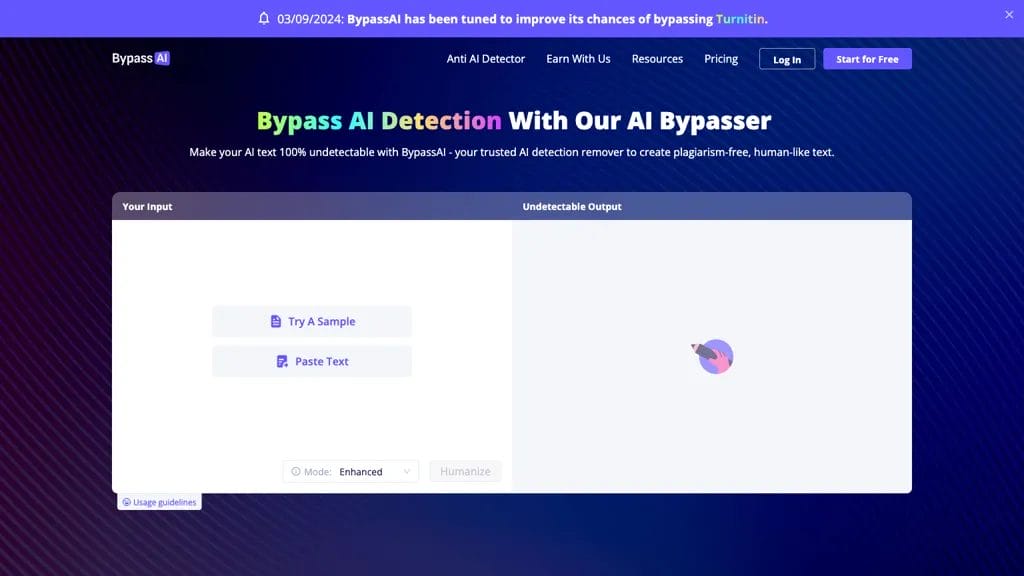 Bypass AI reviews, Bypass AI pricing and alternatives

