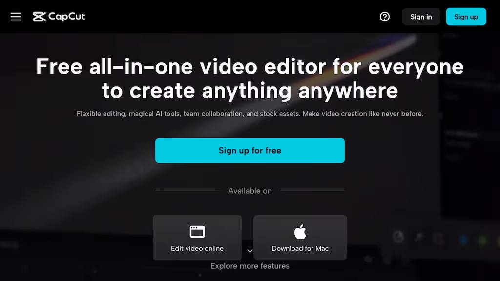 CapCut reviews, CapCut pricing and alternatives
