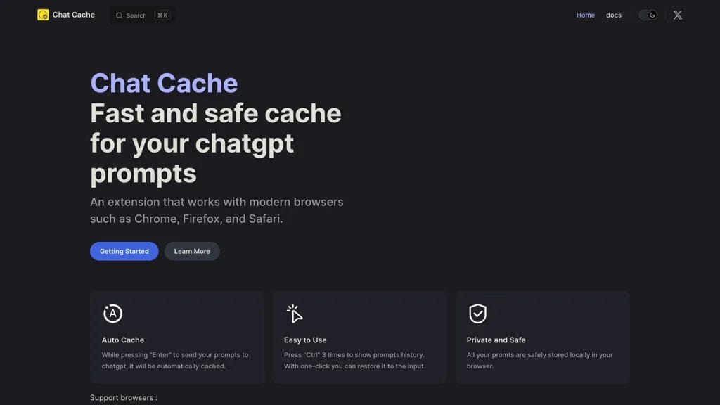 Chat Cache reviews, Chat Cache pricing and alternatives
