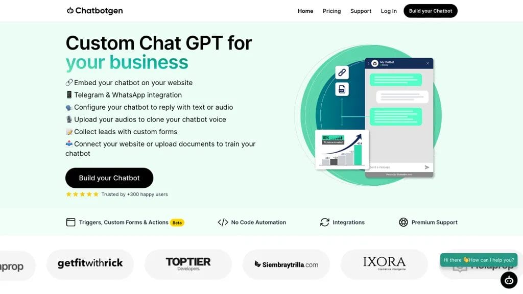 ChatbotGen reviews, ChatbotGen pricing and alternatives
