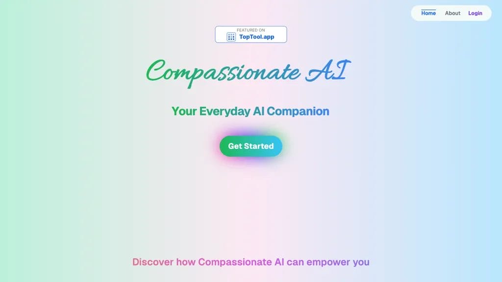 Compassionate AI reviews, Compassionate AI pricing and alternatives
