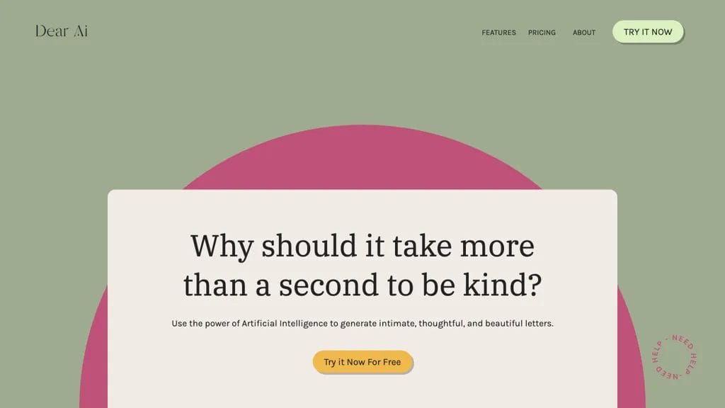 Dear Ai reviews, Dear Ai pricing and alternatives

