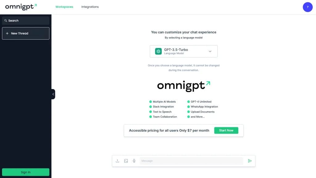 Omnigpt reviews, Omnigpt pricing and alternatives
