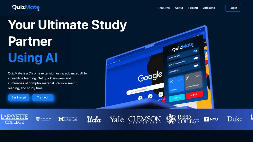 QuizMate reviews, QuizMate pricing and alternatives
