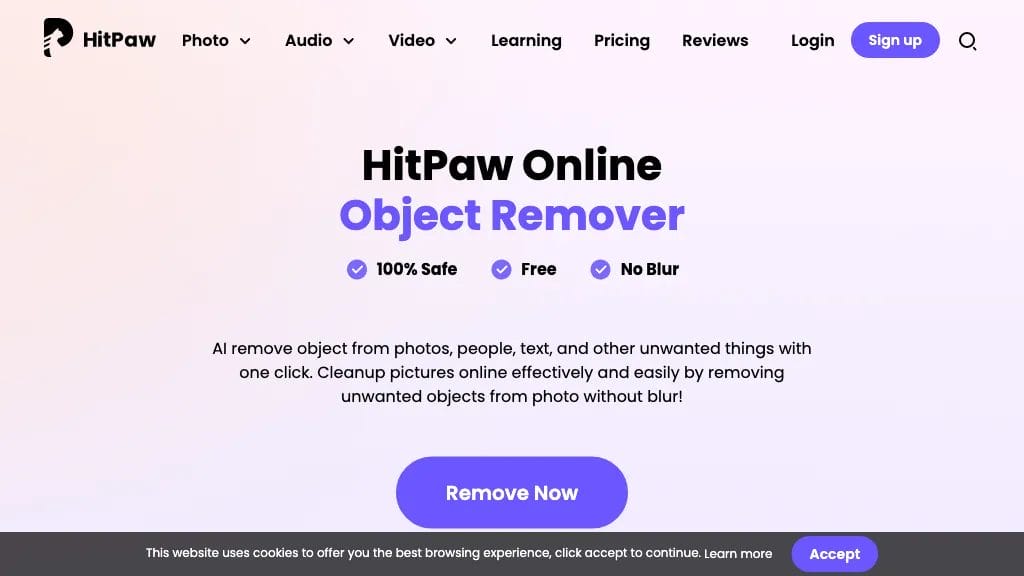 Remove object from photo by HitPaw reviews, Remove object from photo by HitPaw pricing and alternatives
