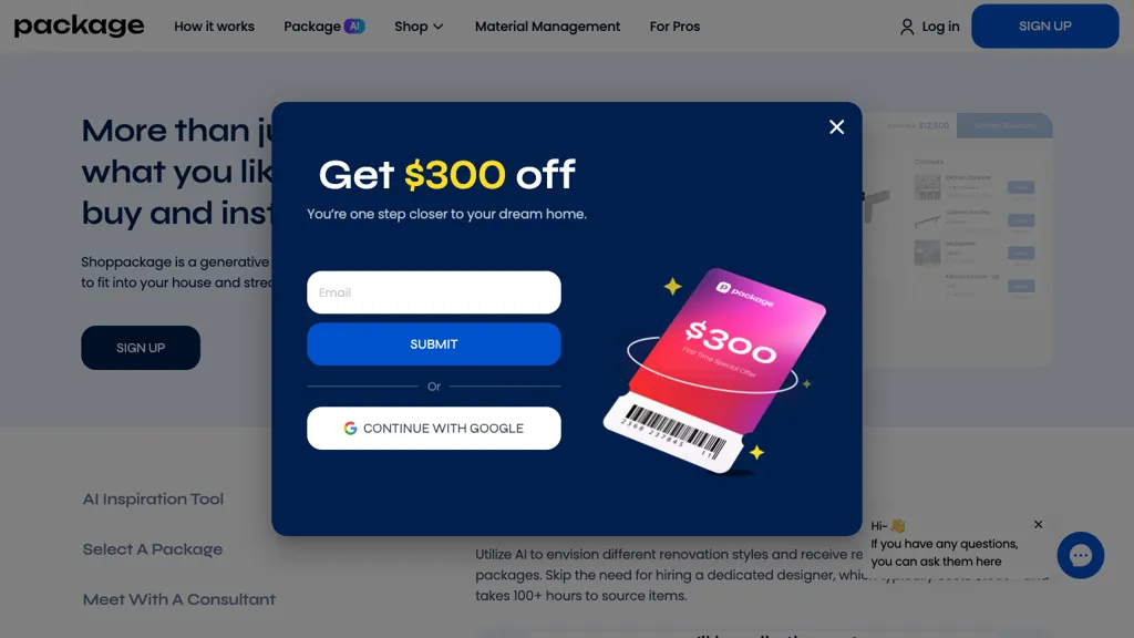 shoppackage.ai reviews, shoppackage.ai pricing and alternatives
