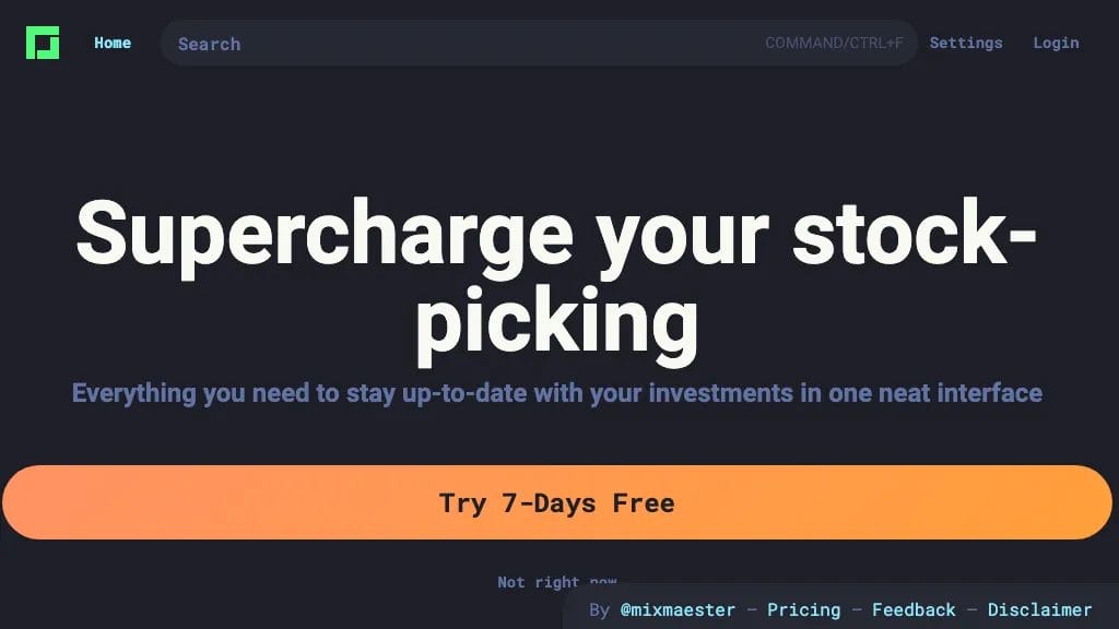 Stockstack reviews, Stockstack pricing and alternatives
