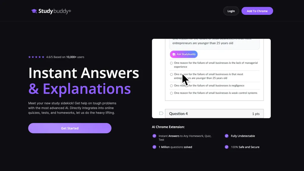 Study Buddy reviews, Study Buddy pricing and alternatives
