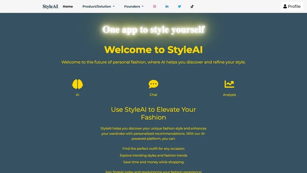 StyleAI reviews, StyleAI pricing and alternatives
