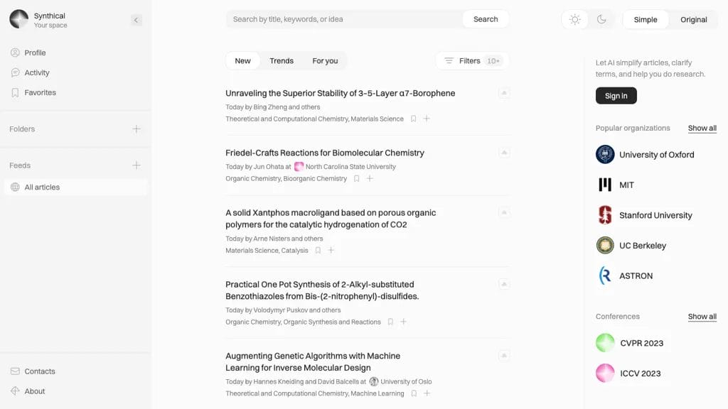 Synthical: Science reviews, Synthical: Science pricing and alternatives
