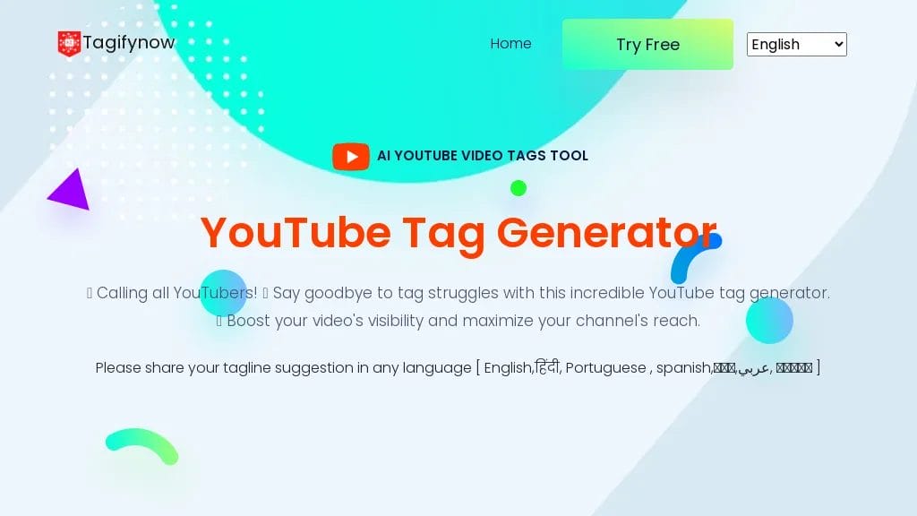 TagifyNow – YouTube Tag Generator reviews, TagifyNow – YouTube Tag Generator pricing and alternatives
