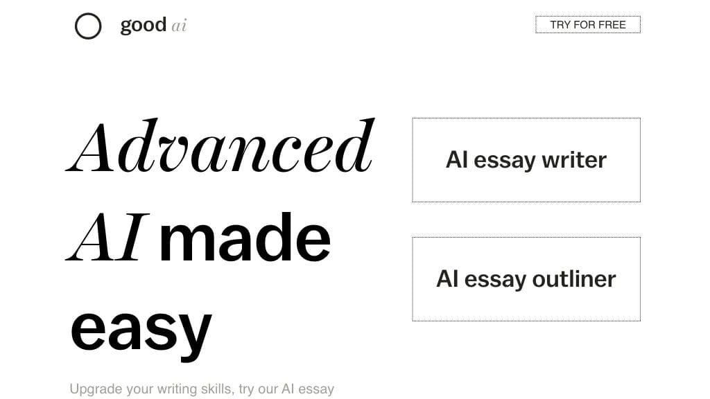 The-good-AI reviews, The-good-AI pricing and alternatives
