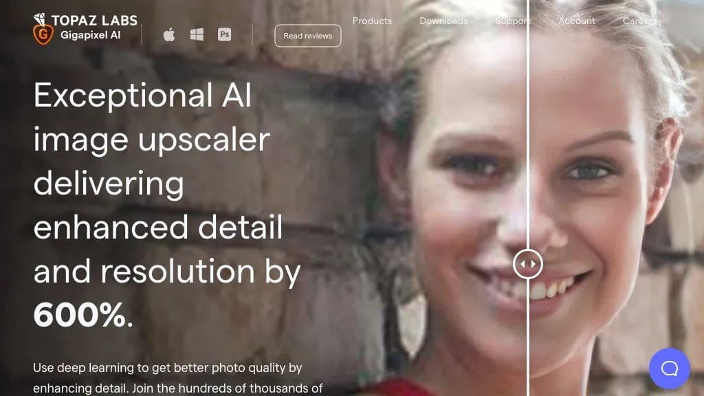 Topaz Gigapixel AI reviews, Topaz Gigapixel AI pricing and alternatives
