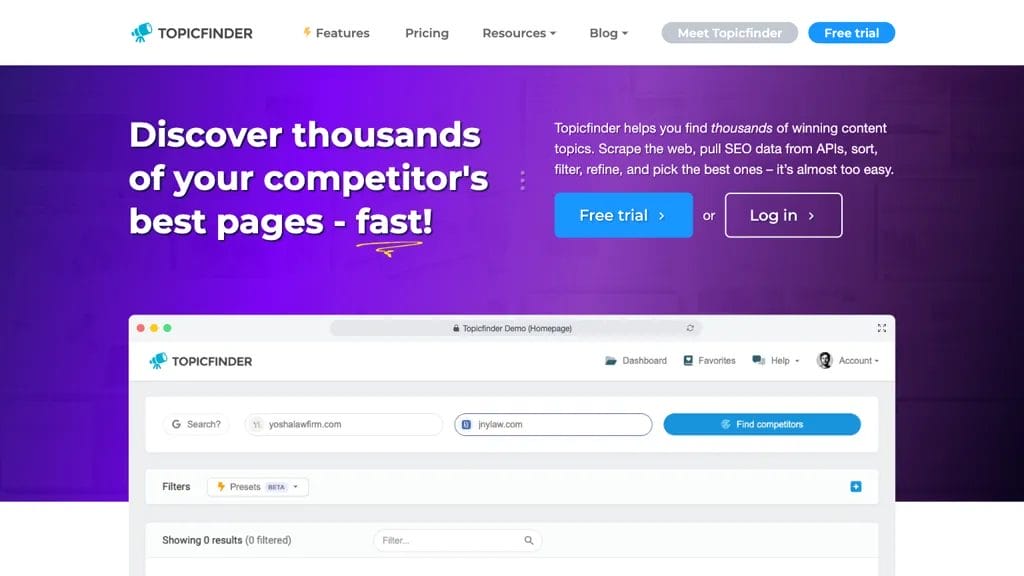Topicfinder reviews, Topicfinder pricing and alternatives
