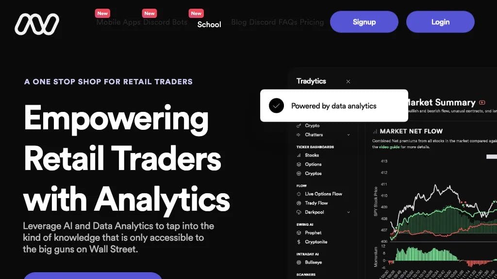 Tradytics reviews, Tradytics pricing and alternatives
