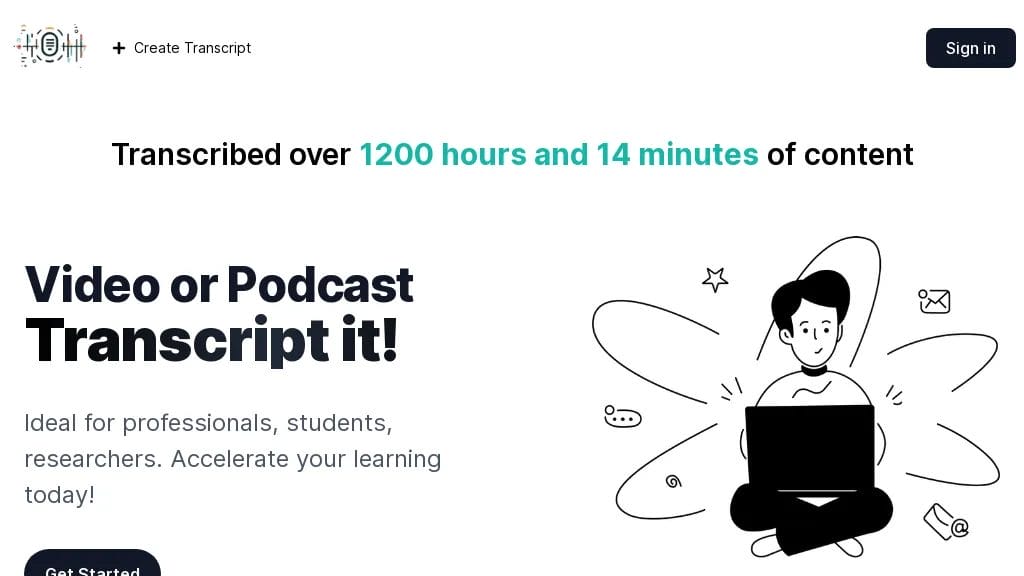 Transcript.lol reviews, Transcript.lol pricing and alternatives

