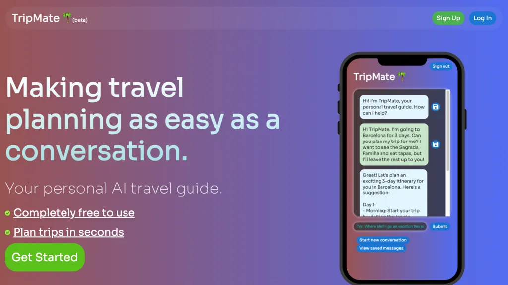 TripMate reviews, TripMate pricing and alternatives
