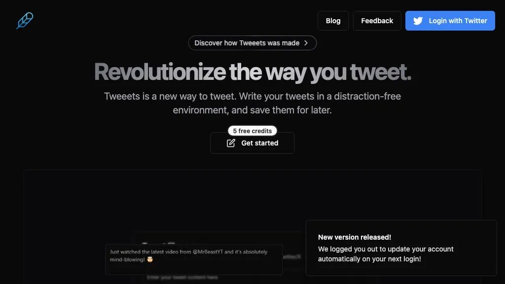 Tweeets reviews, Tweeets pricing and alternatives
