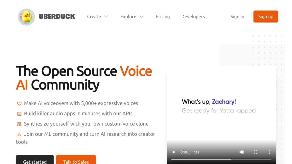 Uberduck reviews, Uberduck pricing and alternatives
