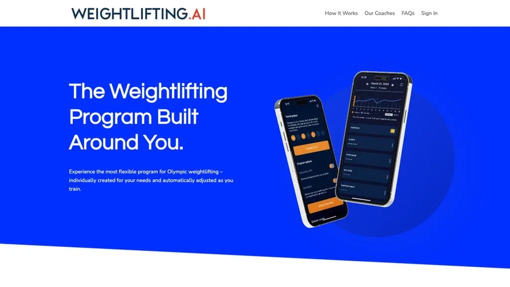 Weightlifting.AI reviews, Weightlifting.AI pricing and alternatives
