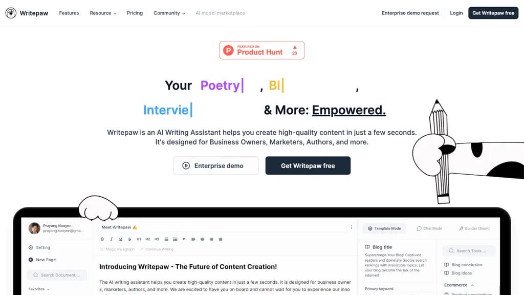 Writepaw.com reviews, Writepaw.com pricing and alternatives
