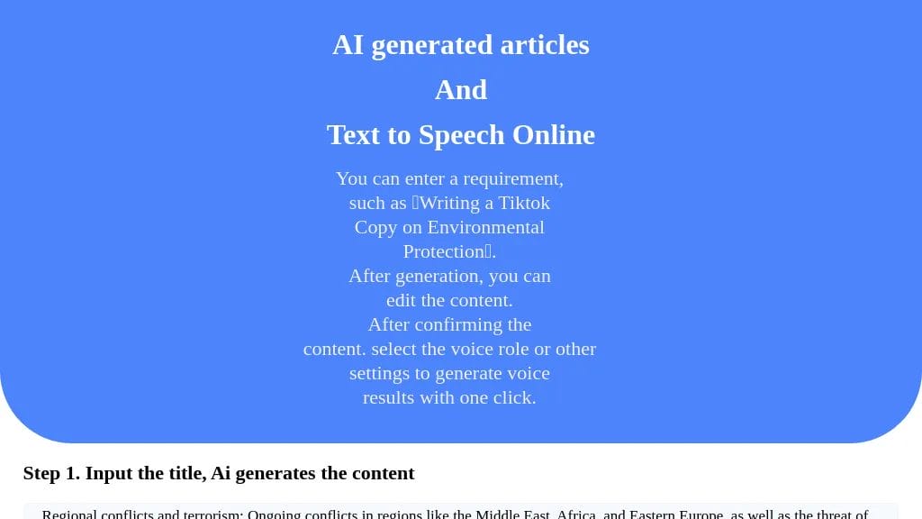 Xtool AI TTS reviews, Xtool AI TTS pricing and alternatives
