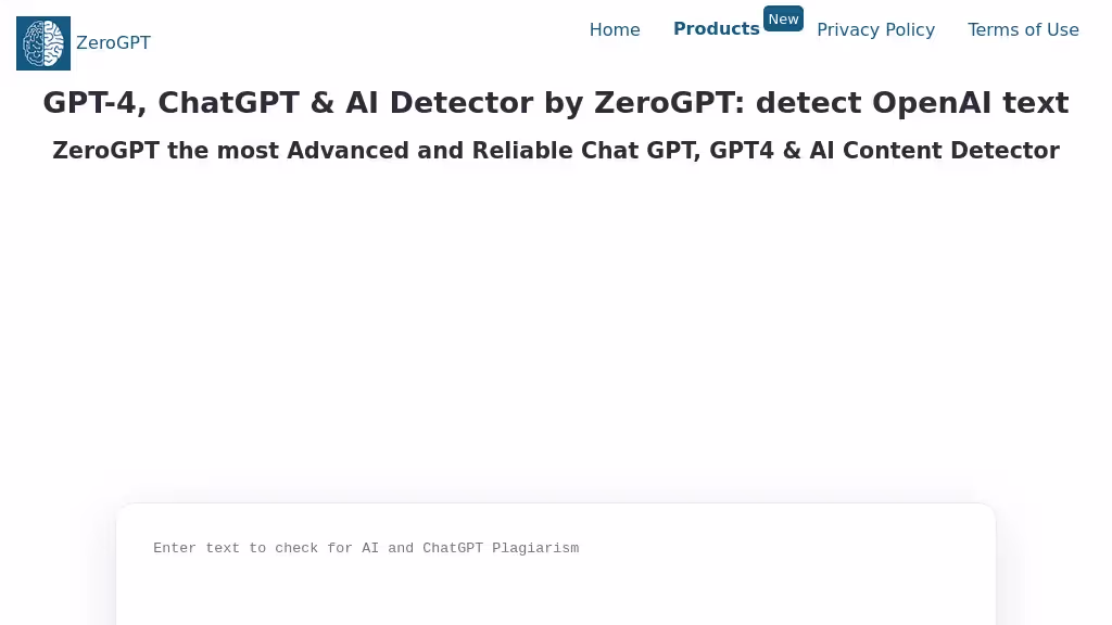 ZeroGPT reviews, ZeroGPT pricing and alternatives
