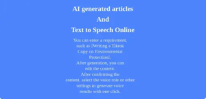 Xtool AI TTS