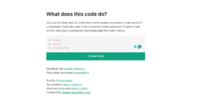 Whatdoesthiscodedo